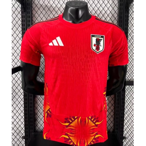 2026 Player Version Japan Goalkeeper Red Football Jersey