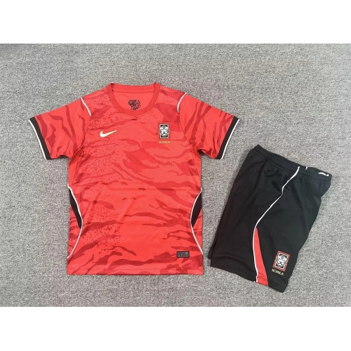 South Korea 2026 Korea National Team Home Football Shirt Kids Size