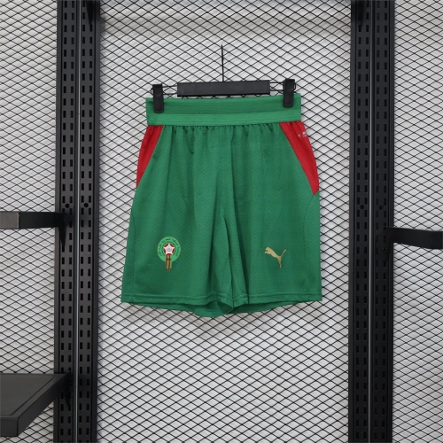 Morocco Home Soccer Shorts Player Version 2026