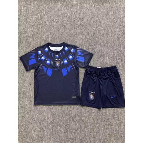 2026 Uruguay National Team Away Soccer Jersey Kids Size