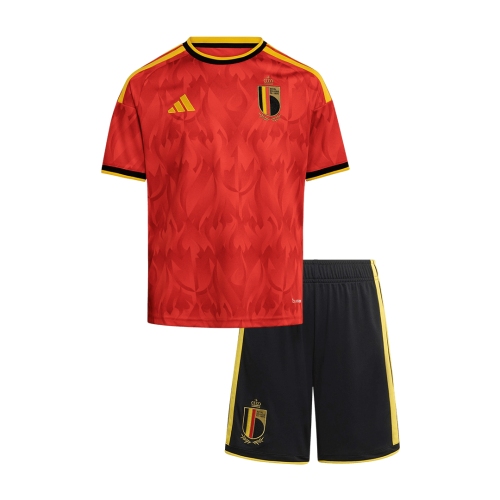 Belgium Home Kids Soccer Jerseys Kit World Cup 2026