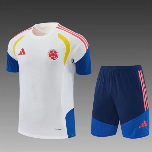 2026 Colombia National Team Training Suit White Football Shirt