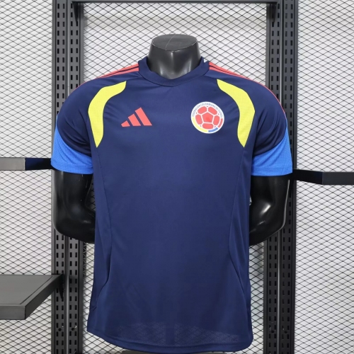 2026 Player Version Colombia National Team Special Edition Dark Blue Football Shirt