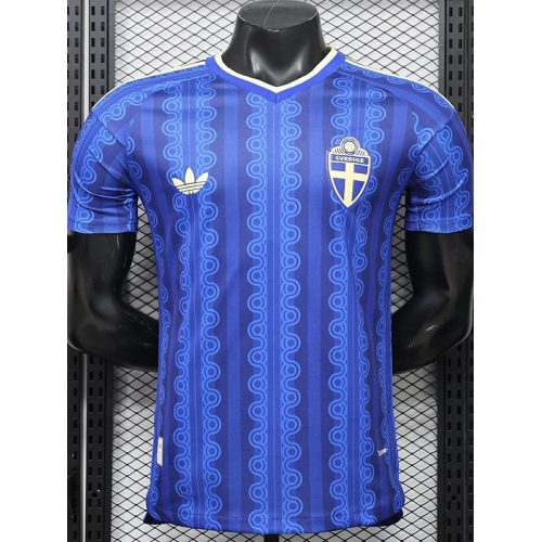 2026 Sweden Away Player Version Soccer Jersey