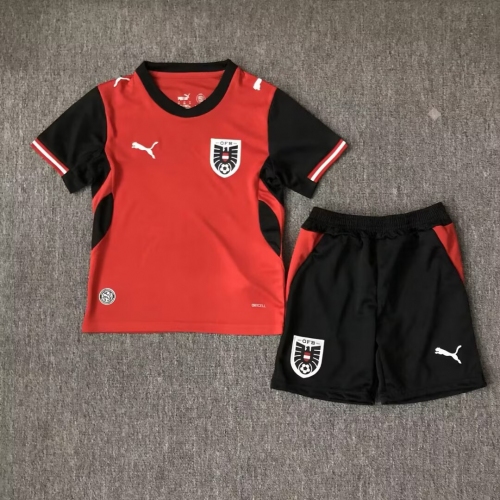 2026 Austria National Team Home Football Shirt Kids Size