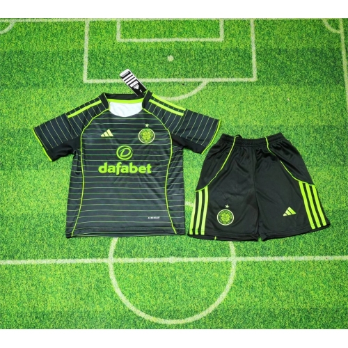 2025/2026 Celtic Away Football Shirt Kids Size