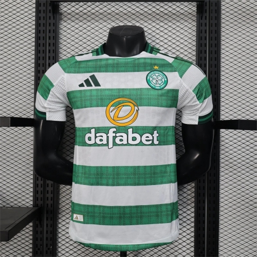 2025/2026 Player Version Celtic Home Football Shirt
