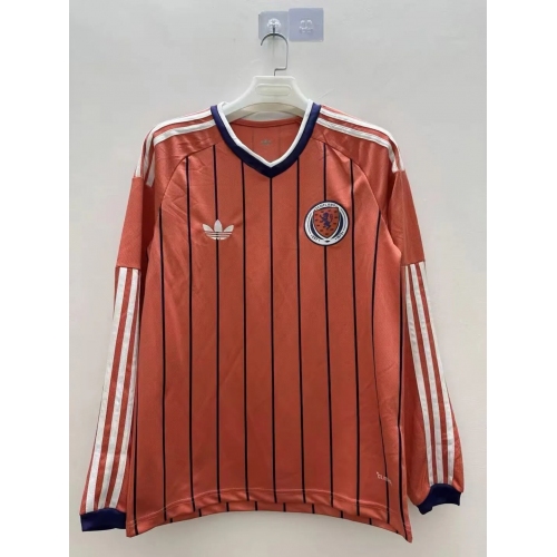 2026 Long Sleeves Scotland National Team Away Football Shirt