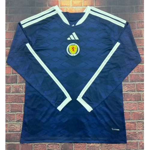 2026 Long Sleeves Scotland National Team Home Football Shirt