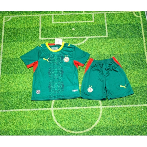 2026 Senegal National Team Away Football Shirt Kids Size
