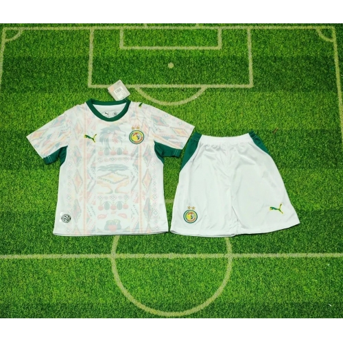 2026 Senegal National Team Home Football Shirt Kids Size