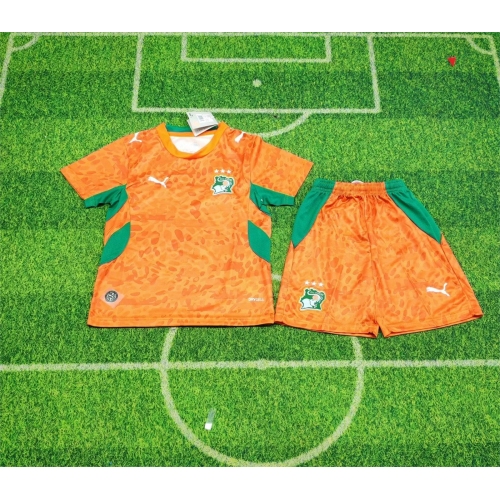 2026 Ivory Coast National Team Home Football Shirt Kids Size