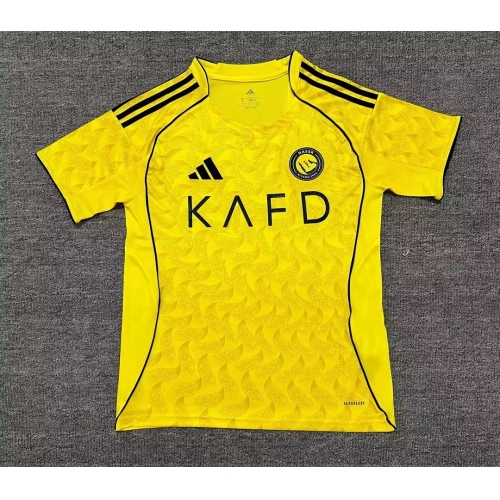 2025/2026 Al-Nassr Home Football Shirt