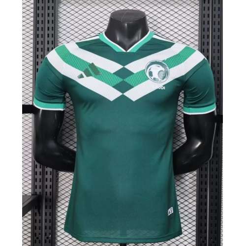 2026 Player Version Saudi Arabia National Team Special Edition Green Football Shirt