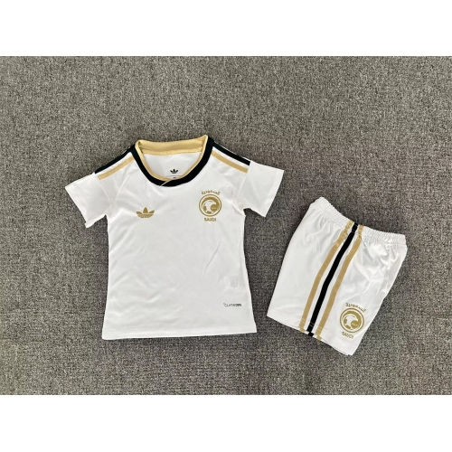 2026 Saudi Arabia National Team Away Football Shirt Kids Size