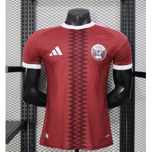 2026 Player Version Qatar National Team Home Football Shirt