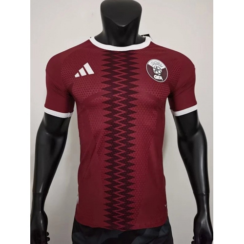 2026 Qatar Home Player Version Soccer Jersey