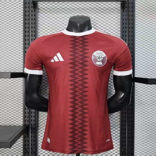 Argentina Qatar Home Jersey Player Version World Cup 2026