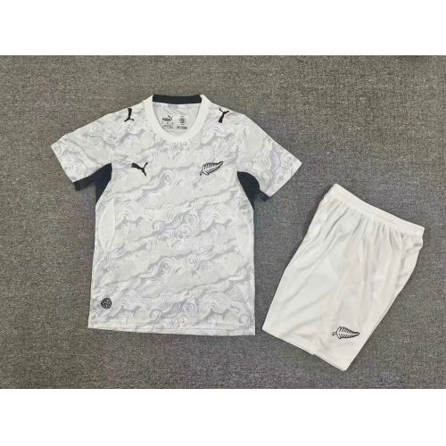 2026 New Zealand National Team Home Football Shirt Kids Size