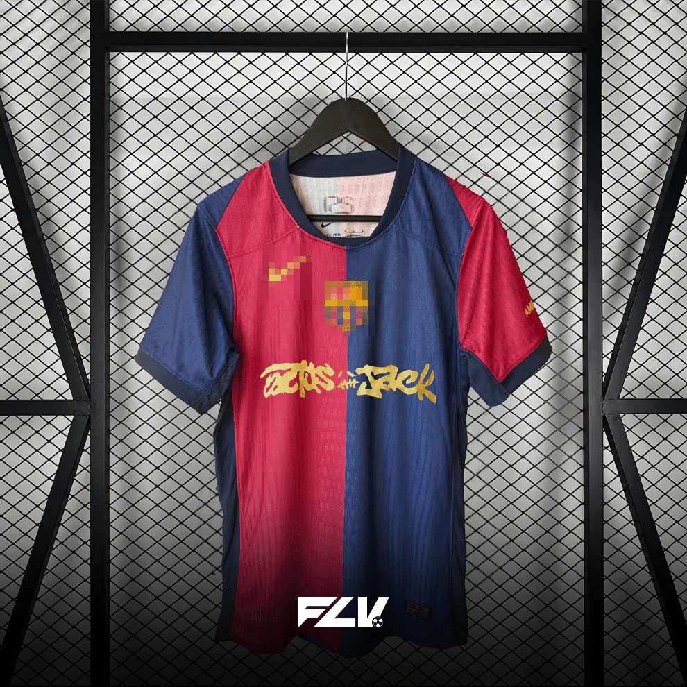Barca × Travis Scott 2024 Home Special Shirt