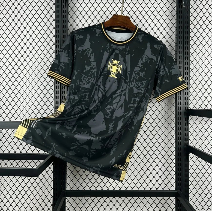 2026 Portugal Special Edition Black Football Shirt