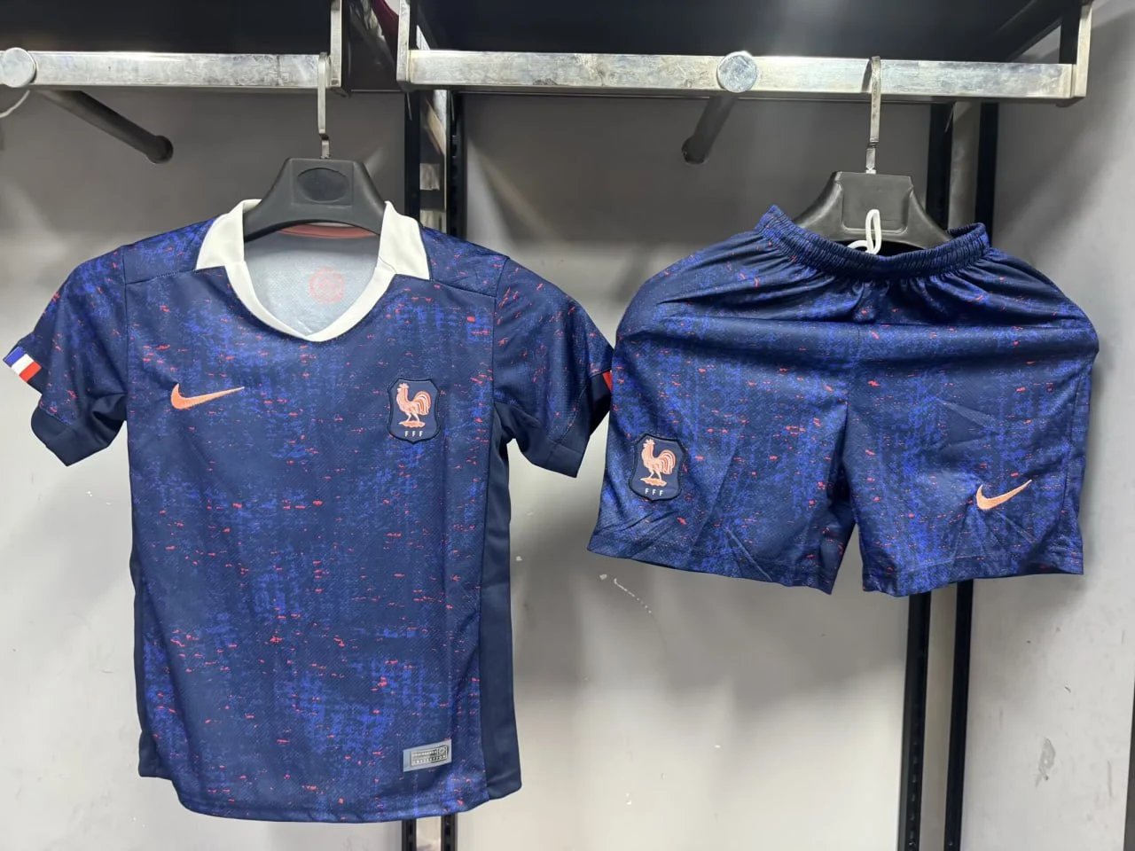 France Women's Team Euro 2025 Home Kids Suit