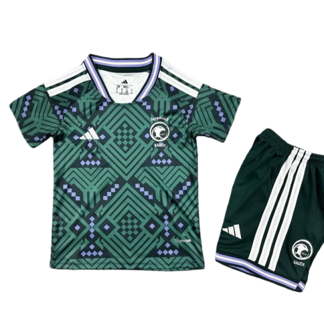 Kids Saudi Arabia Home Jersey Kit World Cup 2026