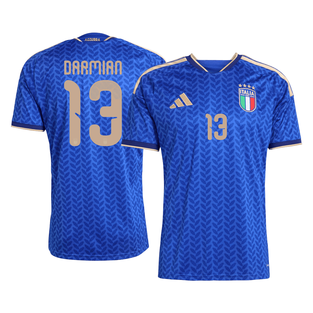 DARMIAN #13 Italy Home Soccer Jersey World Cup 2026
