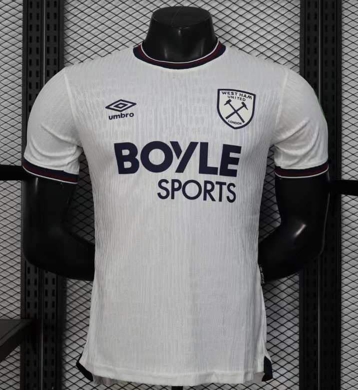 2025/2026 Player Version West Ham United Away Football Shirt