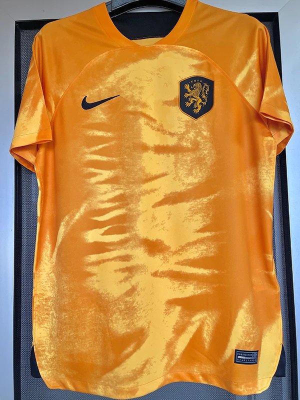 22/23 Netherlands Home World Cup Fans Soccer Jersey