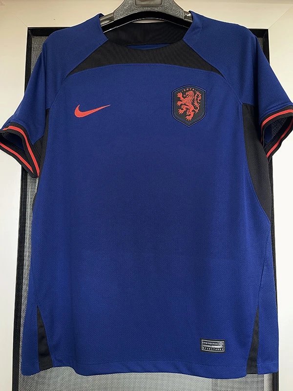 22/23 Netherlands Away World Cup Fans Soccer Jersey