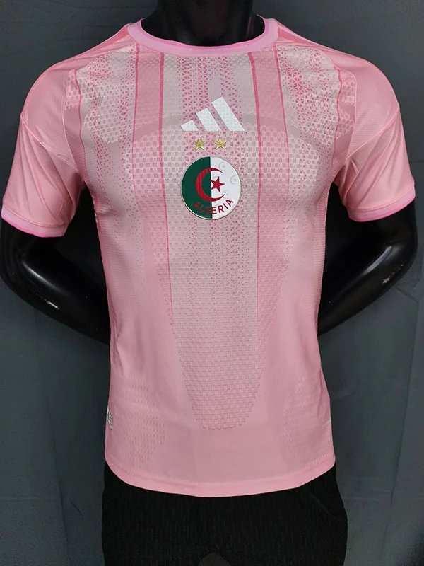 2026 Algeria Special Edition Pink Player Version Soccer Jersey