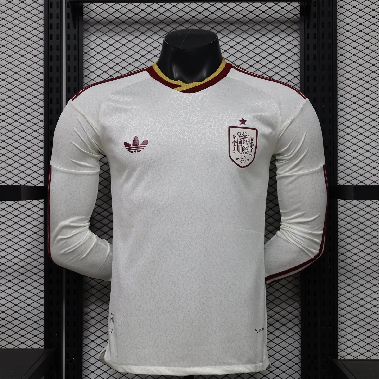 Argentina Spain Away Long Sleeves Jersey Player Version World Cup 2026