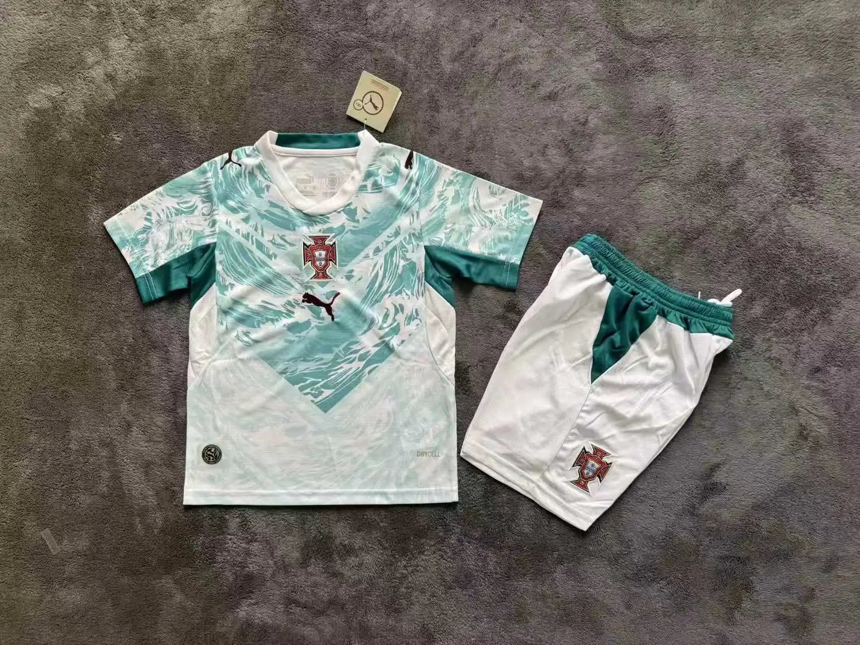 2026 Portugal Away Football Shirt Kids Size