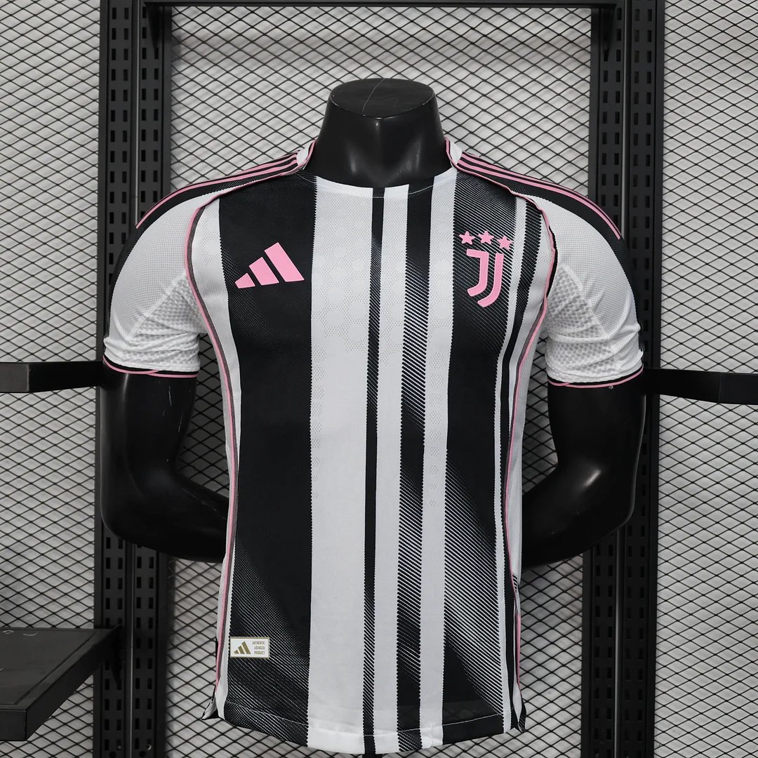 2025/2026 Player Version Juventus Home Football Shirt