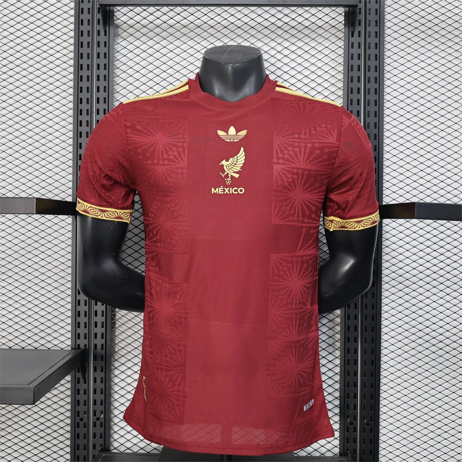 2025 Player Version Mexico National Team Special Edition Red Football Shirt