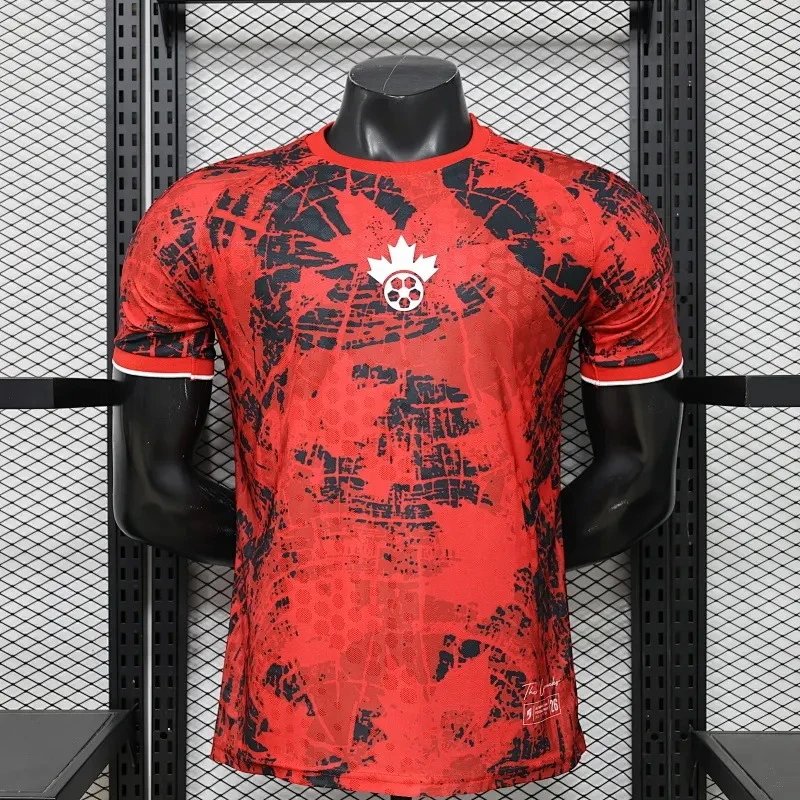 2026 Player Version Canada National Team Special Edition Red Football Shirt