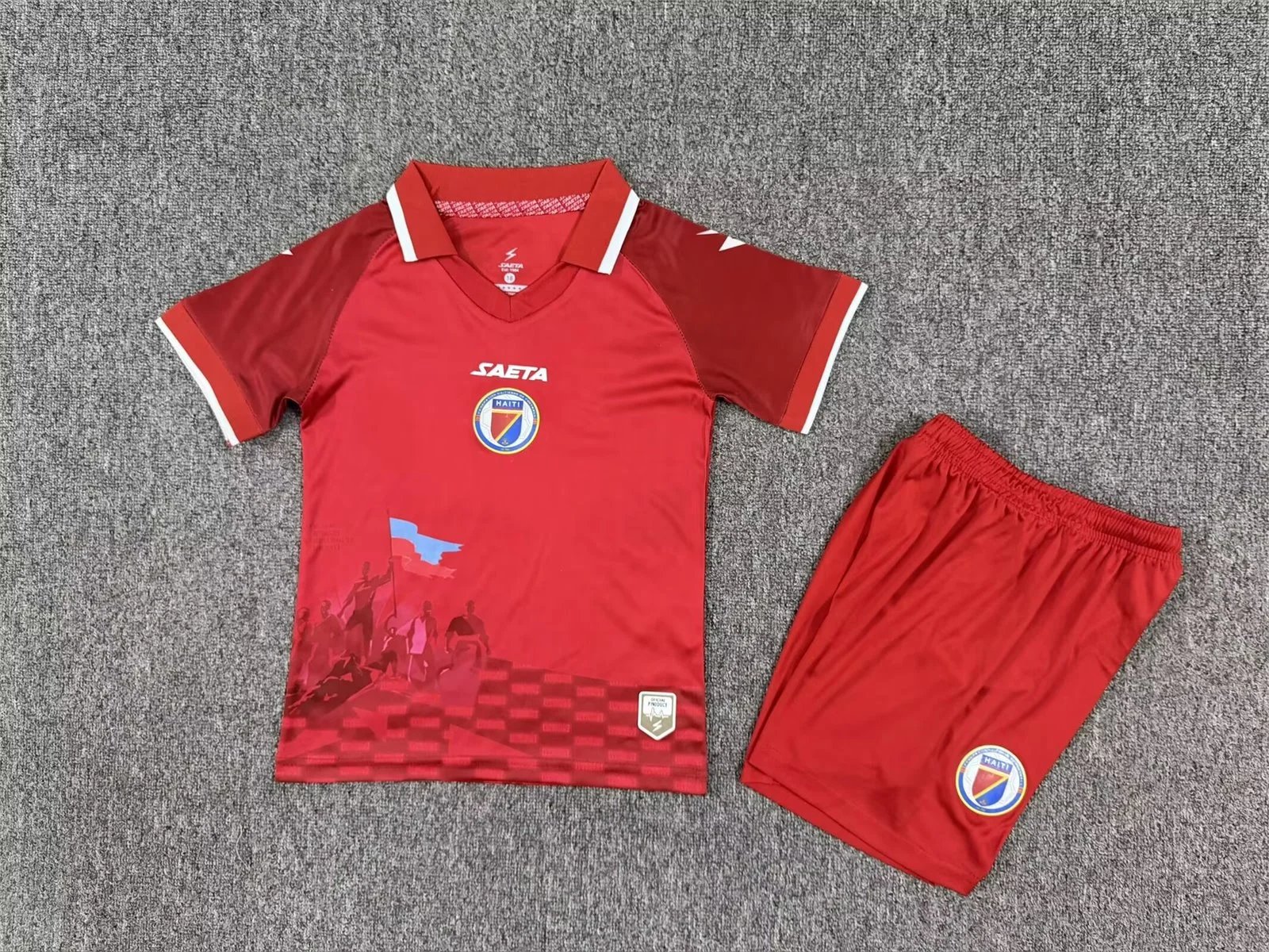 2026 Haiti National Team Third Away Football Shirt Kids Size