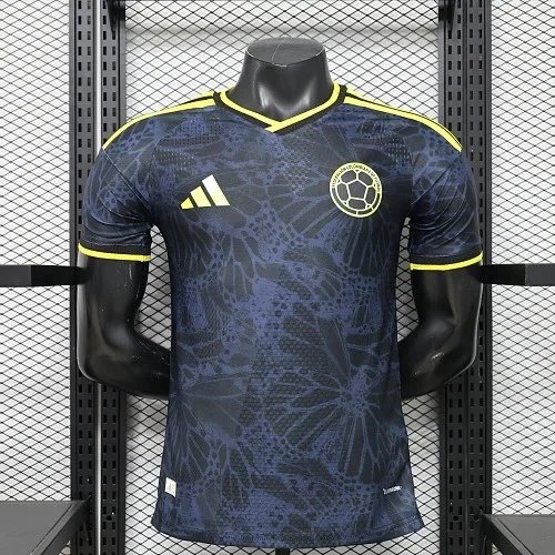 2026 Player Version Colombia National TeamSpecial Edition Blue Black Football Shirt