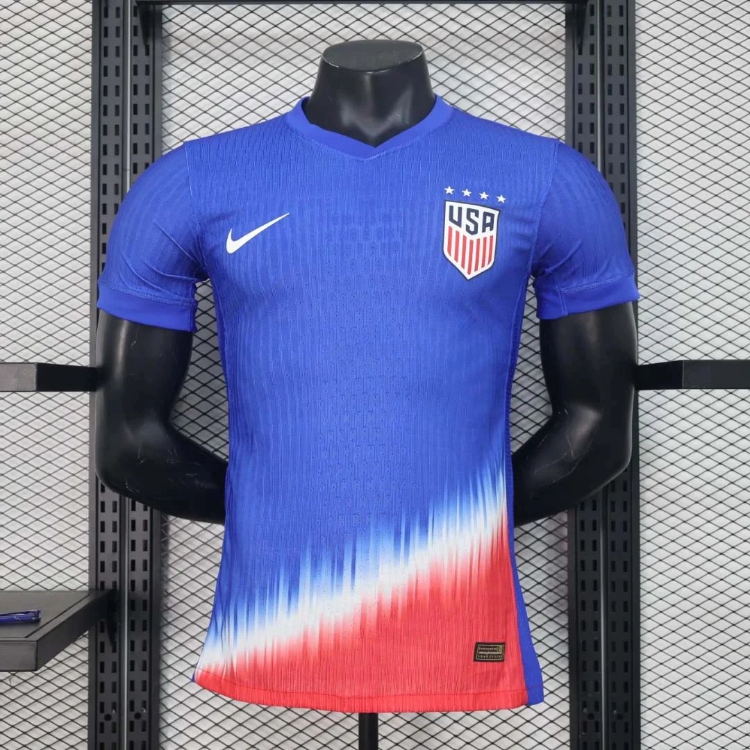 USA 2024 Player Version United States National team Away Football Shirt