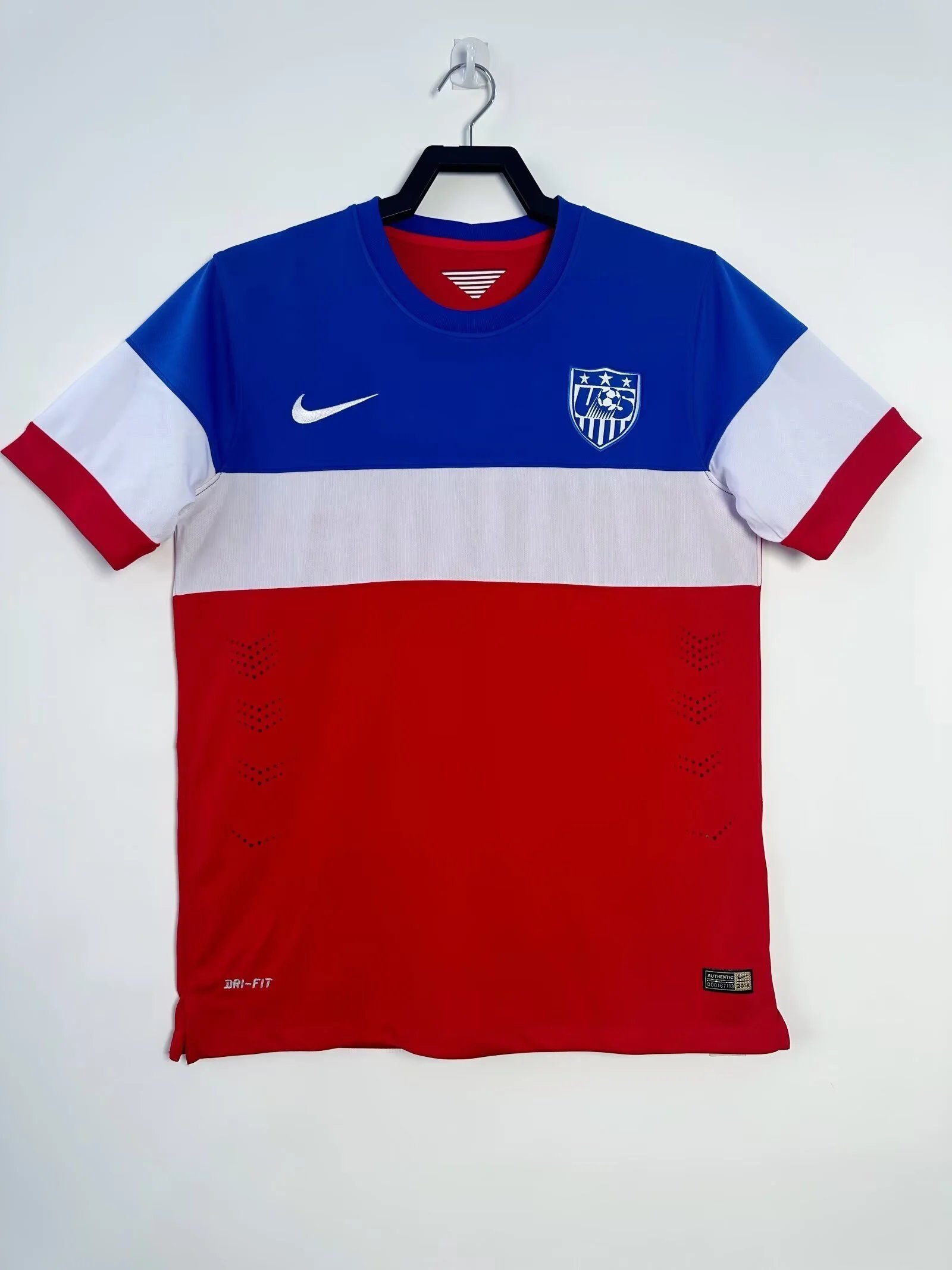 USA 2014 Retro United States National Team Away Football Shirt