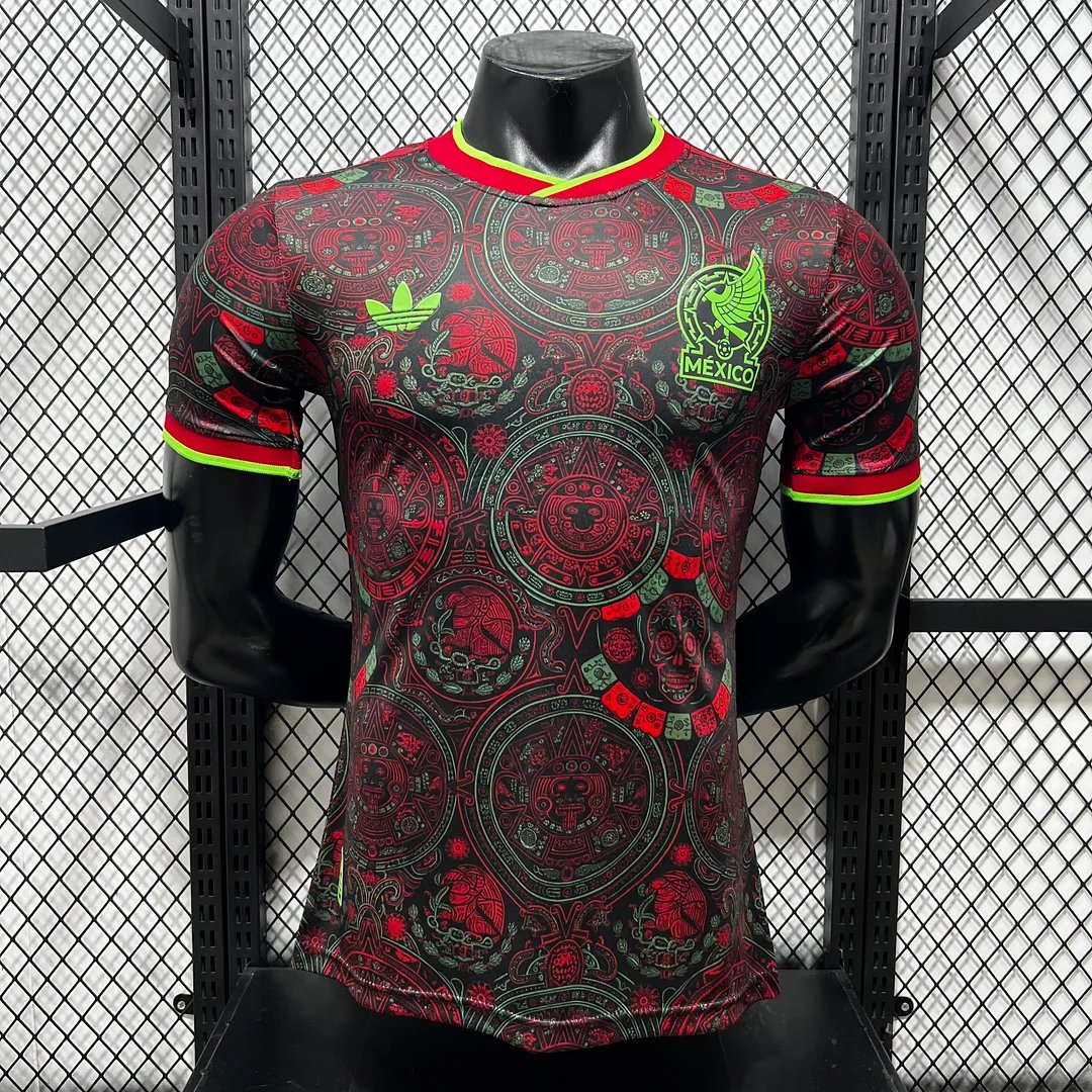 2026 Player Version Mexico National Team Special Edition Red Football Shirt