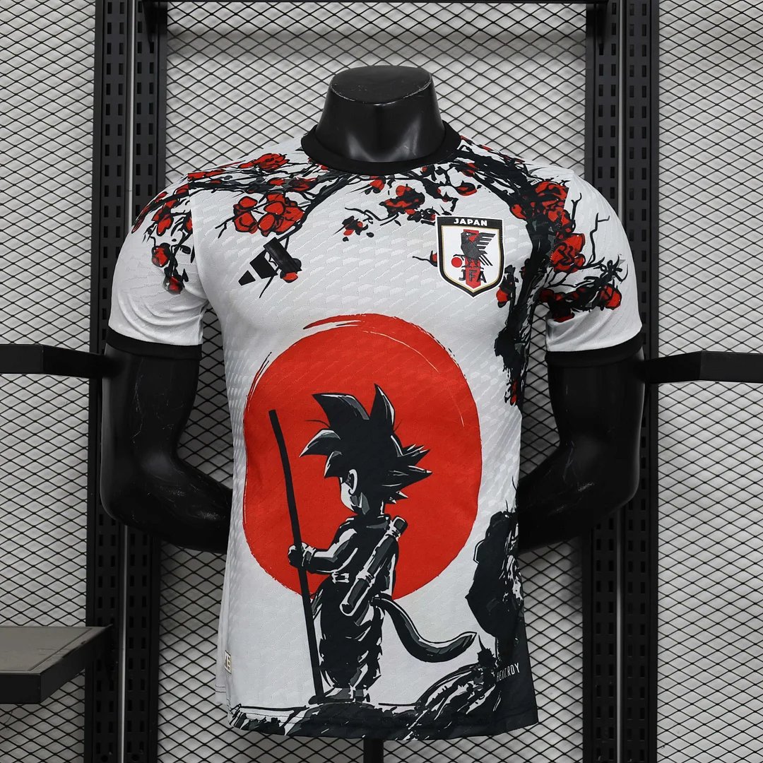 2026 Player Version Japan Plum Blossom Goku Football Jersey