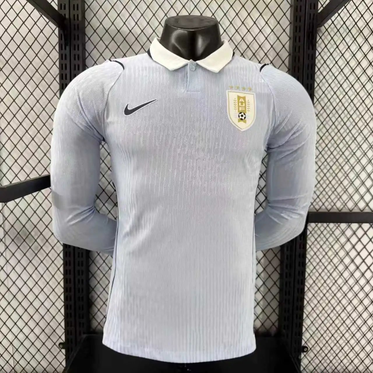 2026 Long Sleeves Player Version Uruguay National Team Home Soccer Jersey