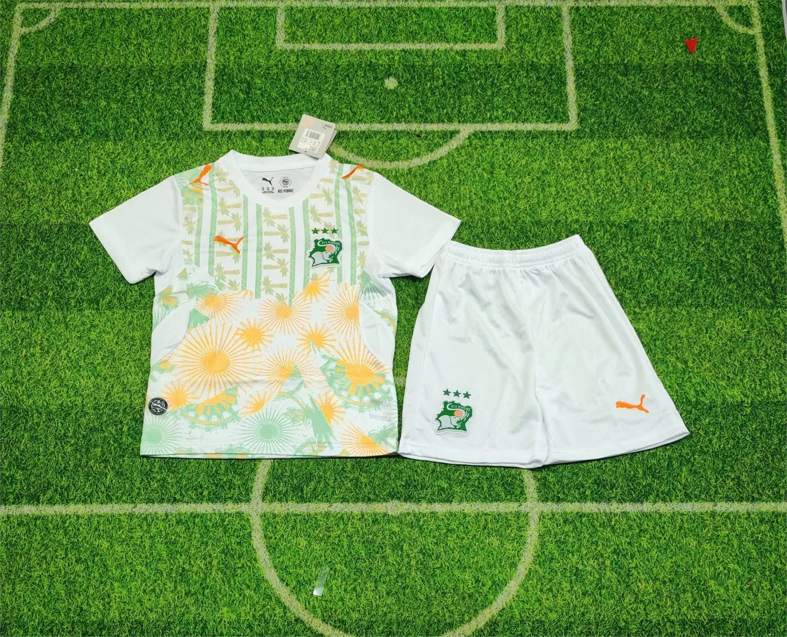 2026 Ivory Coast National Team Away Football Shirt Kids Size