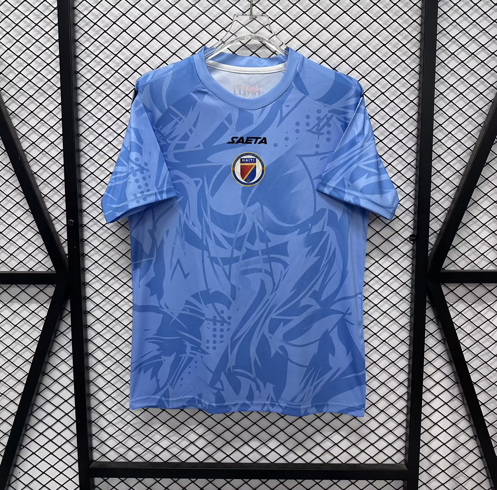 2026 Haiti National Team Goalkeeper Light Blue Football Shirt