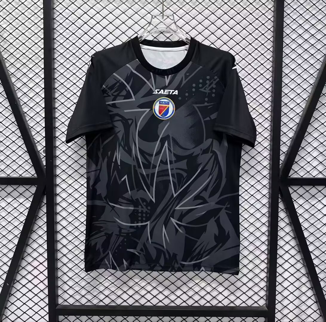 2026 Haiti National Team Special Edition Black Football Shirt