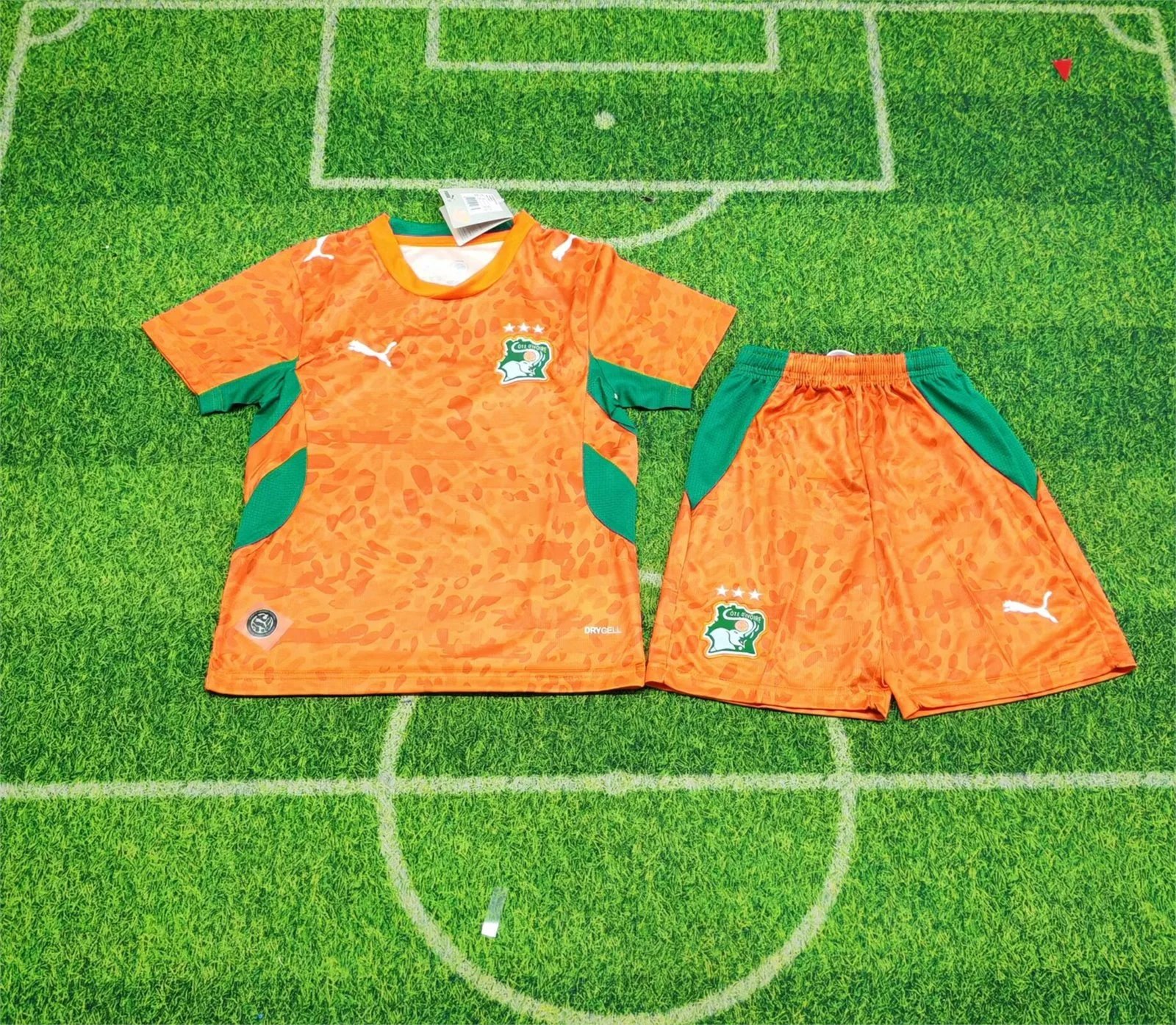 2026 Ivory Coast National Team Home Football Shirt Kids Size