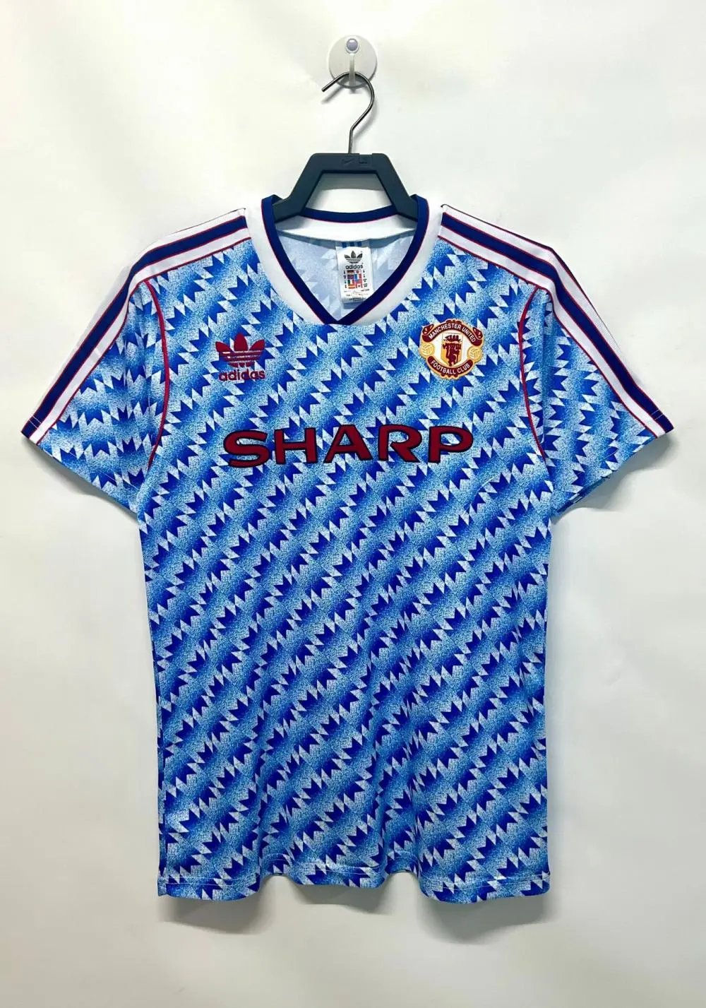 1990/1992 Retro Manchester United Away Football Shirt