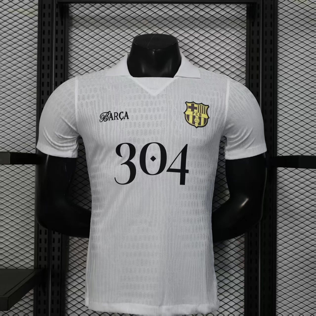 2025/2026 Player Version Barcelona Special Edition White 304 Football Shirt
